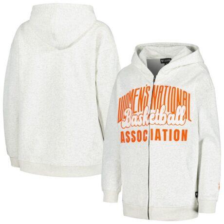WNBA The Wild Collective Women's Washed Full-Zip Hoodie - - Front View
