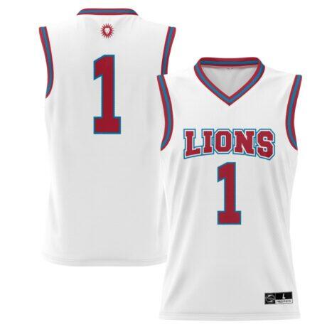 #1 Loyola Marymount Lions GameDay Greats Lightweight Basketball Jersey - White - Front View