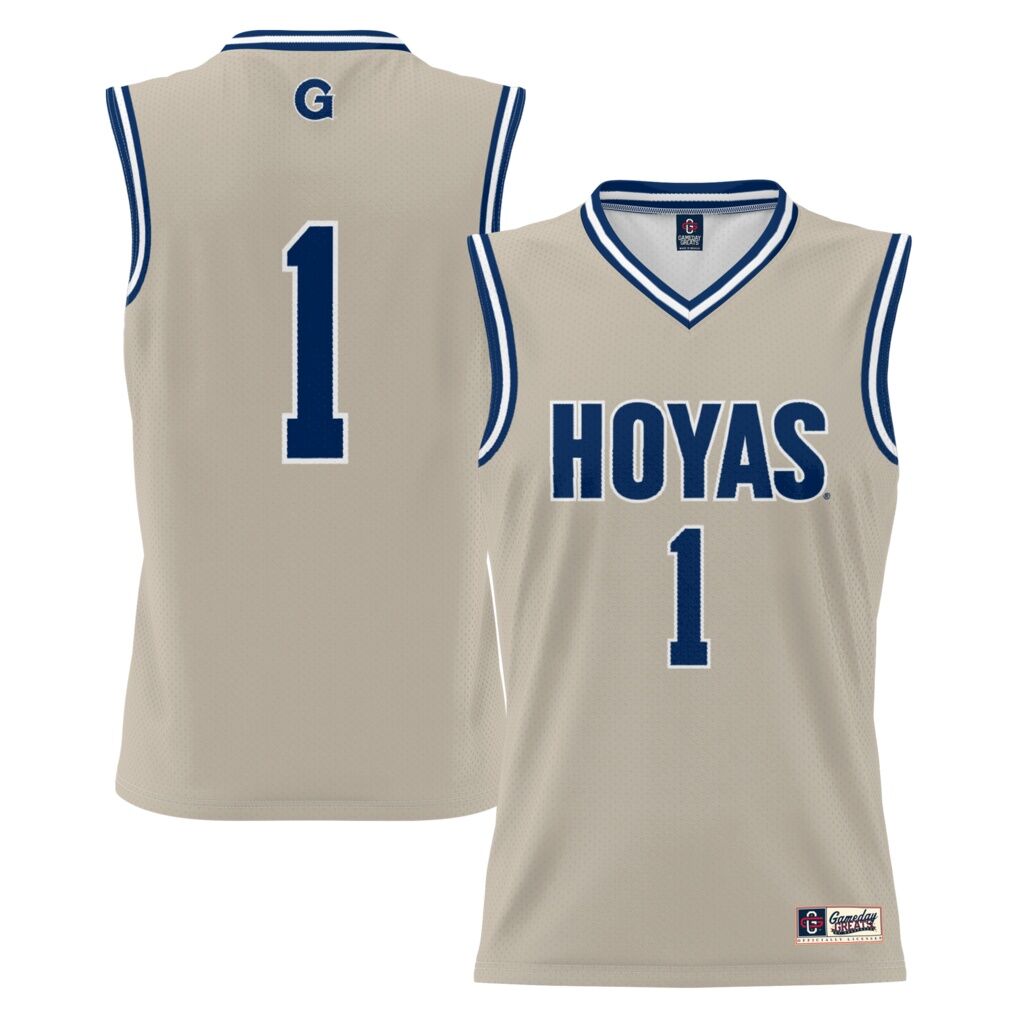 #1 Georgetown Hoyas GameDay Greats Lightweight Basketball Jersey