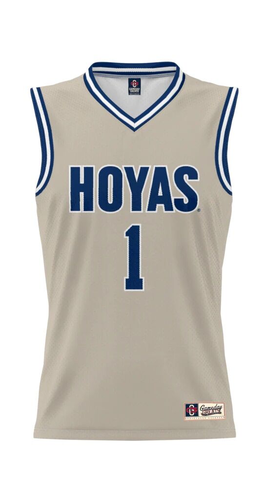#1 Georgetown Hoyas GameDay Greats Lightweight Basketball Jersey