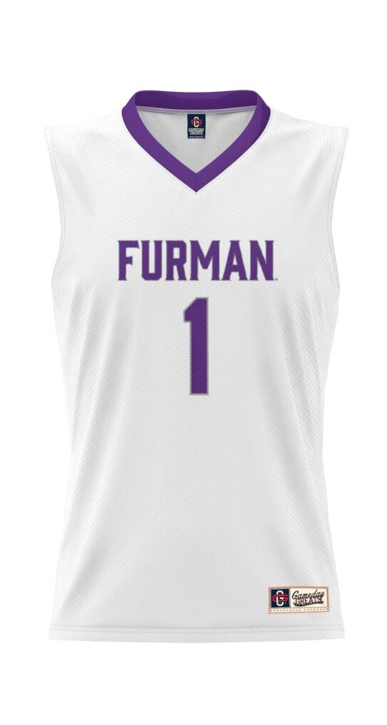 #1 Furman Paladins GameDay Greats Youth Lightweight Basketball Jersey