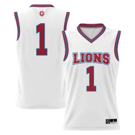 #1 Loyola Marymount Lions GameDay Greats Youth Lightweight Basketball Jersey - White - Front View