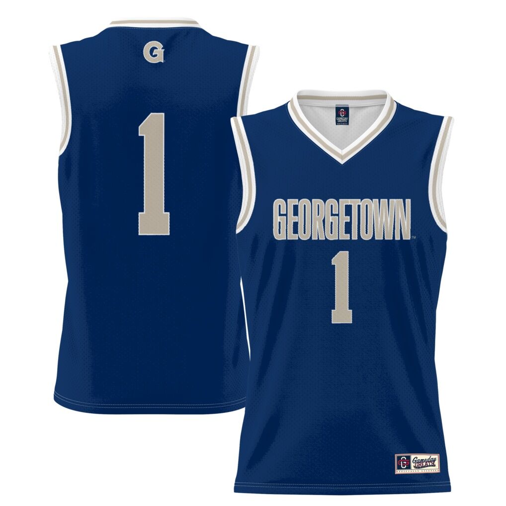 #1 Georgetown Hoyas GameDay Greats Youth Lightweight Basketball Jersey