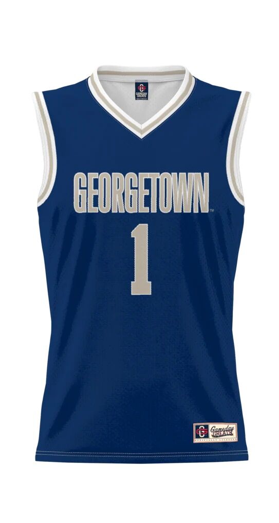 #1 Georgetown Hoyas GameDay Greats Youth Lightweight Basketball Jersey