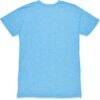 Burnley 1863FC Wordmark Mock Twist Tri-Blend T-Shirt - Light Blue - Detail View