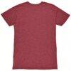Burnley 1863FC Wordmark Mock Twist Tri-Blend T-Shirt - Red - Detail View