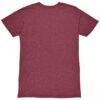 Burnley 1863FC Mono Crest Mock Twist Tri-Blend T-Shirt - Red - Detail View