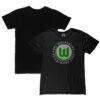 VfL Wolfsburg 1863FC Color Crest Slub T-Shirt - Black - Front View