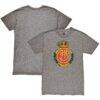 RCD Mallorca 1863FC Color Crest Twisted Tri-Blend Slub T-Shirt - - Front View