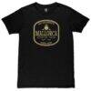 RCD Mallorca 1863FC Retro Seal Slub T-Shirt - Black - Side View