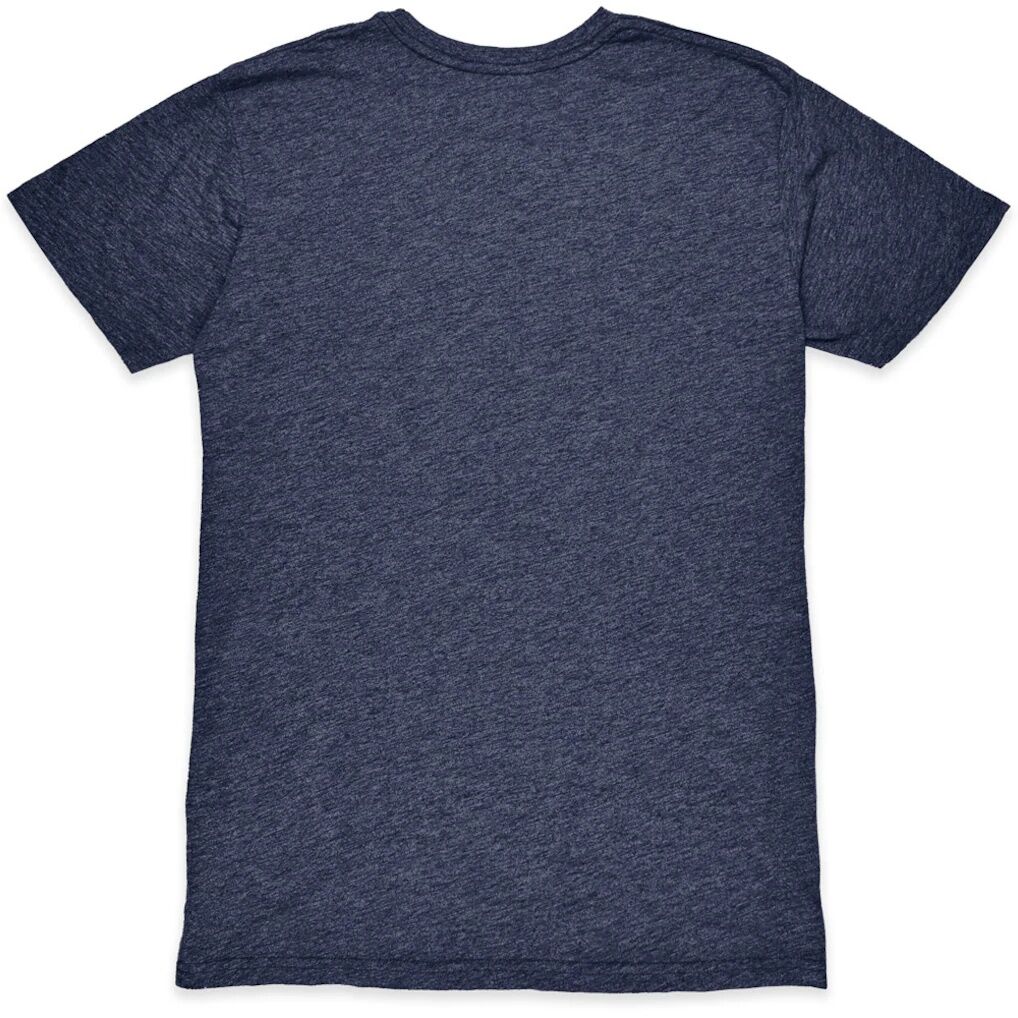 Fulham 1863FC Front Back Date Twisted Tri-Blend T-Shirt - Heather Navy