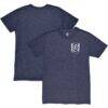 Fulham 1863FC Front Back Date Twisted Tri-Blend T-Shirt - - Front View