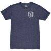 Fulham 1863FC Front Back Date Twisted Tri-Blend T-Shirt - - Side View