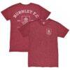 Burnley 1863FC Front Back Date Twisted Tri-Blend T-Shirt - - Front View