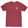 Burnley 1863FC Front Back Date Twisted Tri-Blend T-Shirt - - Side View