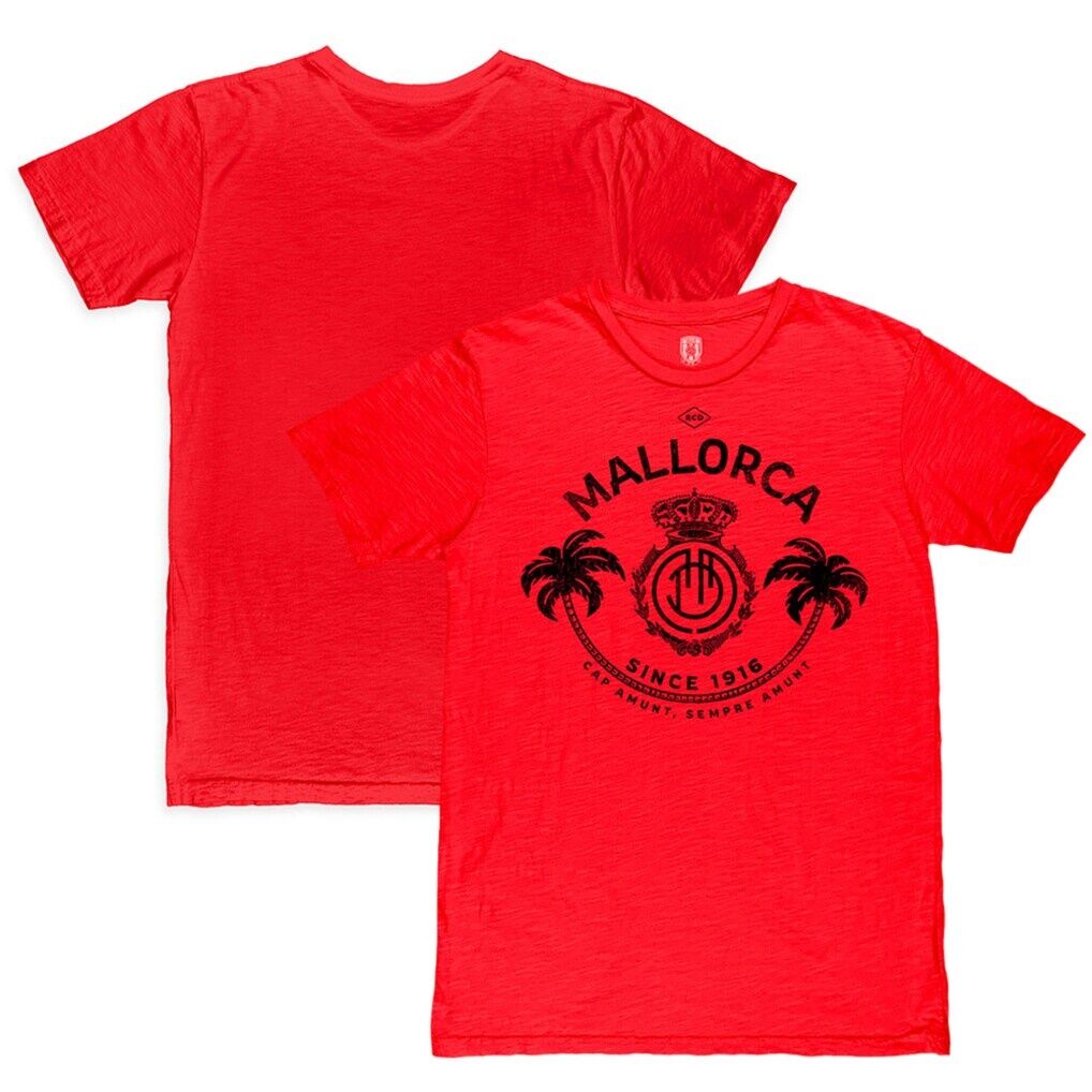 RCD Mallorca 1863FC Palms Slub T-Shirt