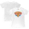 RCD Mallorca 1863FC Sun Rise Slub T-Shirt - White - Front View