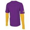 Los Angeles Sparks Stadium Essentials Unisex Spectator Long Sleeve T-Shirt - Purple - Detail View