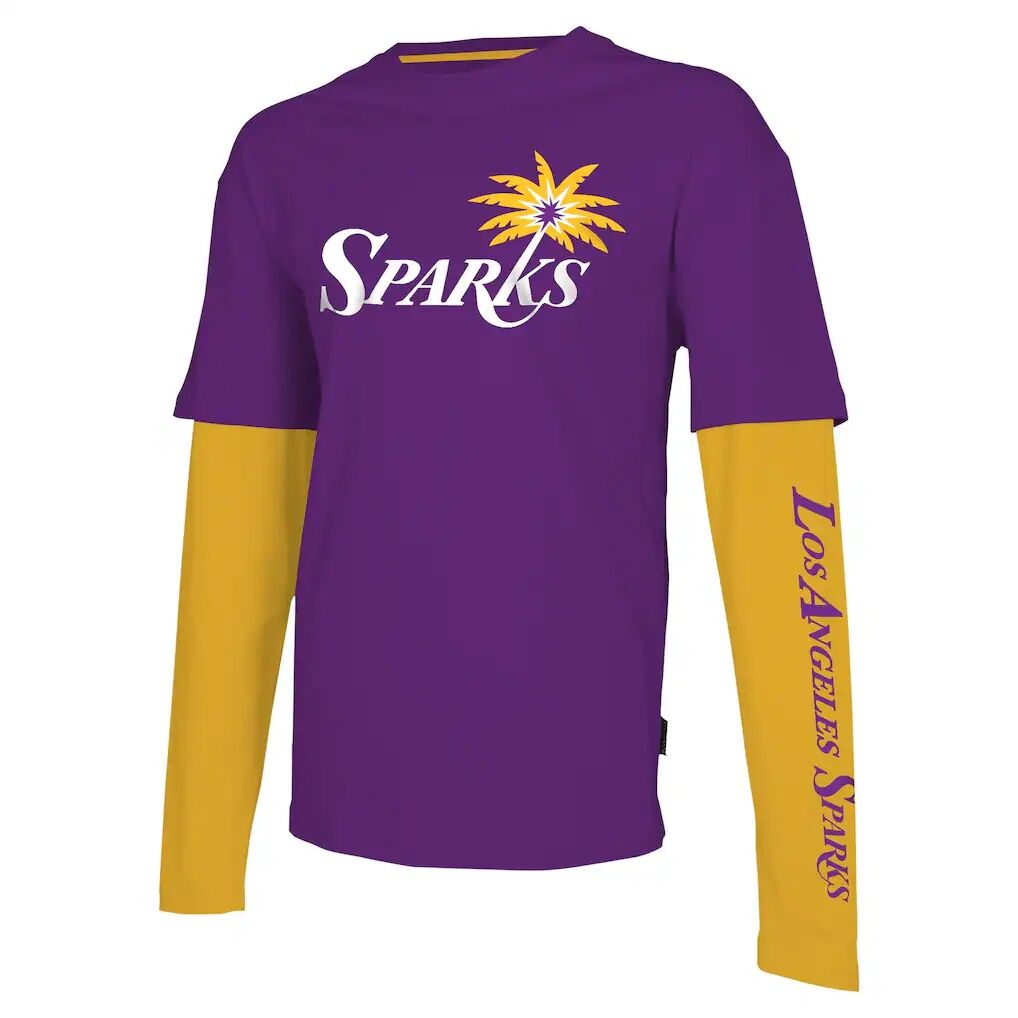 Los Angeles Sparks Stadium Essentials Unisex Spectator Long Sleeve T-Shirt