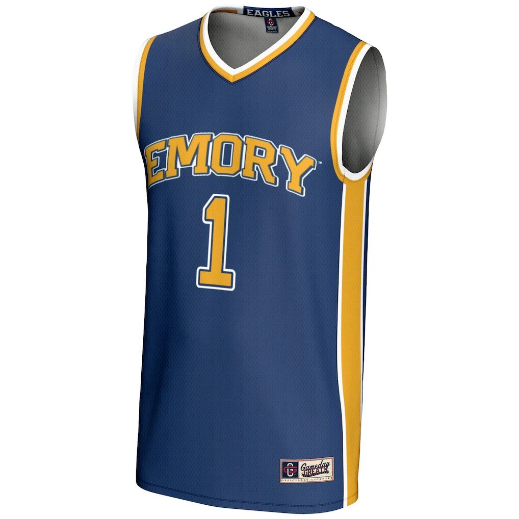 #1 Emory Eagles GameDay Greats Unisex Lightweight Basketball Jersey