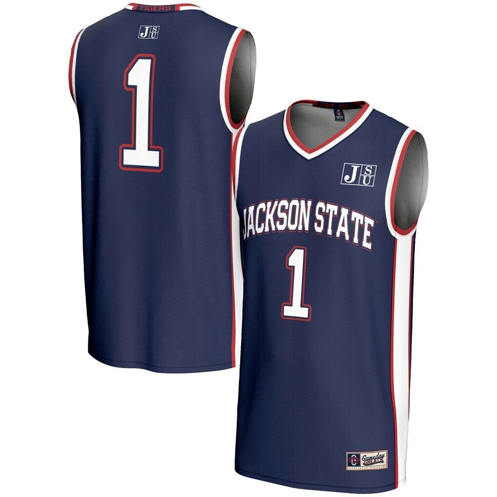 #1 Jackson State Tigers GameDay Greats Unisex Lightweight Basketball Jersey