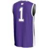 #1 Kansas State Wildcats GameDay Greats Youth Lightweight Basketball Jersey - Purple - Detail View
