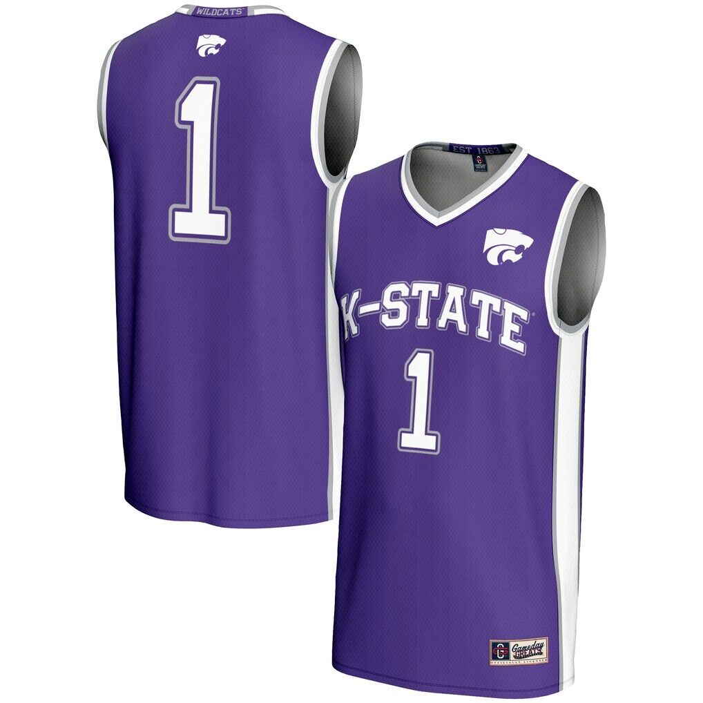#1 Kansas State Wildcats GameDay Greats Youth Lightweight Basketball Jersey