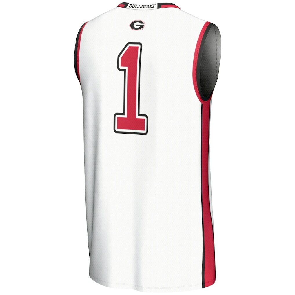 #1 Georgia Bulldogs GameDay Greats Youth Lightweight Basketball Jersey