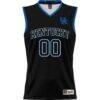 Kentucky Wildcats GameDay Greats Unisex NIL Pick-A-Player Lightweight Women's Basketball Jersey - Black - Side View