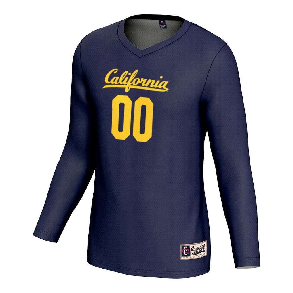 Cal Bears GameDay Greats Unisex NIL Pick-A-Player Lightweight Women's Volleyball Jersey
