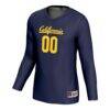 Cal Bears GameDay Greats Youth NIL Pick-A-Player Lightweight Women's Volleyball Jersey - Navy - Side View