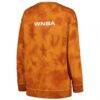 WNBA The Wild Collective Women's Overdye Pullover Sweatshirt - Orange - Detail View