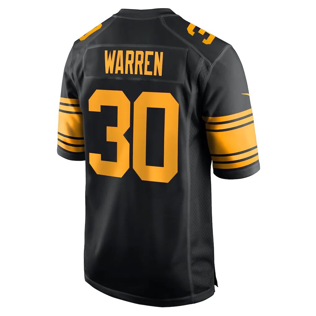 Jaylen Warren Pittsburgh Steelers Nike Alternate Game Jersey