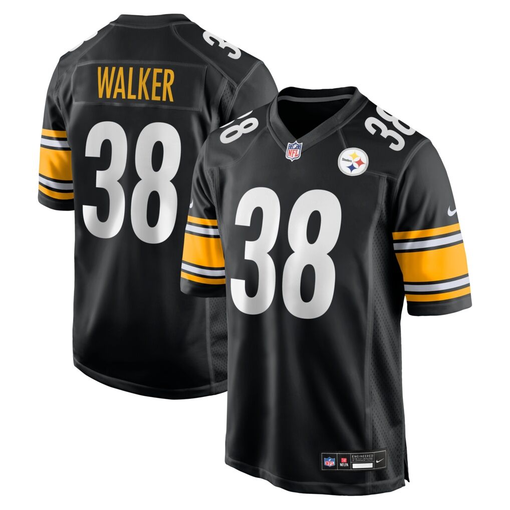 Mykal Walker Pittsburgh Steelers Nike Team Game Jersey
