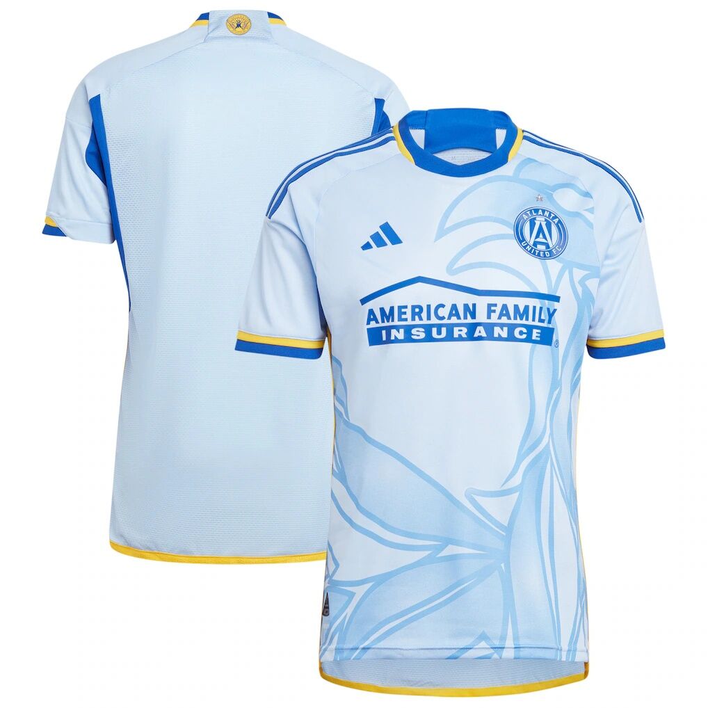 Atlanta United FC adidas 2024 The Resurgens Kit Authentic Jersey - Light Blue