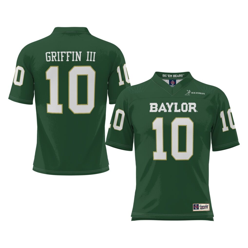 Robert Griffin III Baylor Bears GameDay Greats Heisman Football Jersey