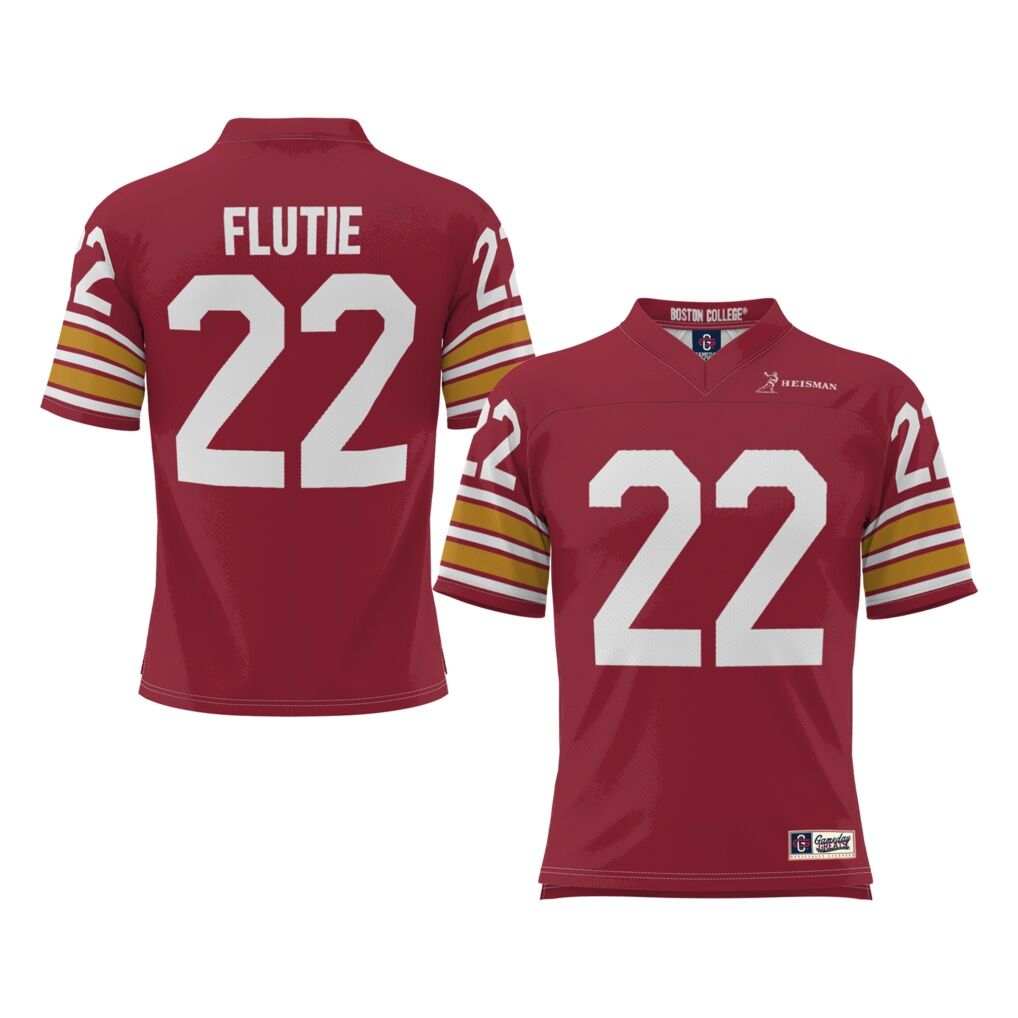 Doug Flutie Boston College Eagles GameDay Greats Heisman Football Jersey - Maroon