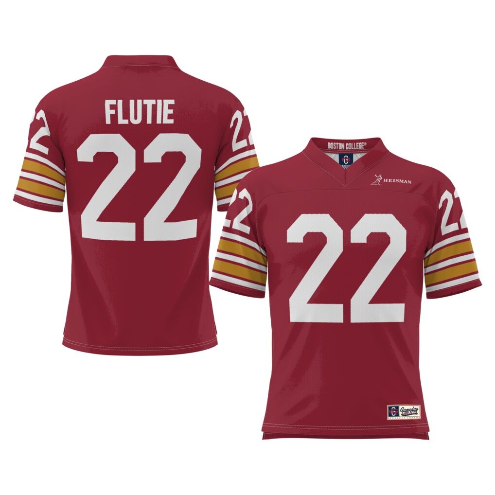 Doug Flutie Boston College Eagles GameDay Greats Youth Heisman Football Jersey - Maroon