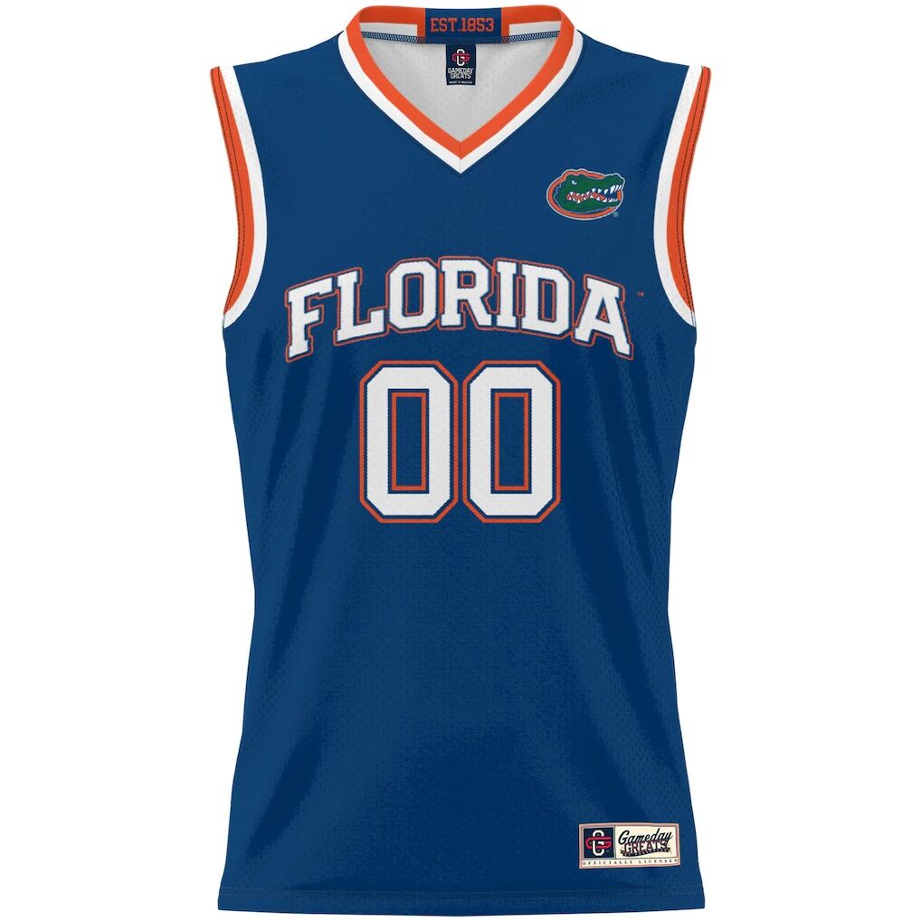 Florida Gators GameDay Greats Youth NIL Pick-A-Player Lightweight Men's Basketball Jersey - Royal