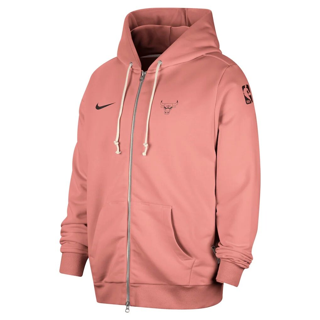 Chicago Bulls Nike Authentic Standard Issue Full-Zip Hoodie Jacket