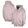 Charlotte Hornets Jordan Brand Authentic Standard Issue Full-Zip Hoodie Jacket - - Front View