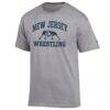 College of New Jersey Lions Champion Wrestling Icon T-Shirt - - Side View