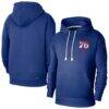 Philadelphia 76ers Nike Courtside Standard Issue Premium Performance Pullover Hoodie - - Front View