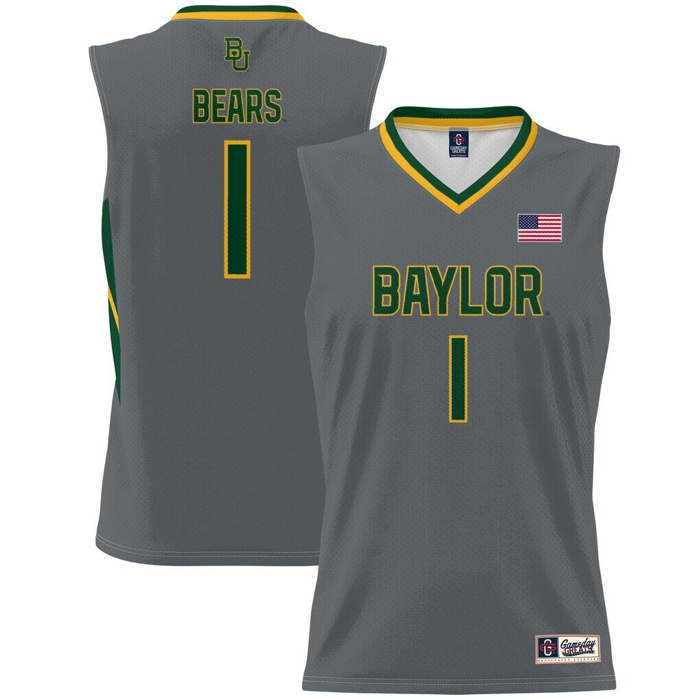 #1 Baylor Bears GameDay Greats Unisex Lightweight Basketball Jersey