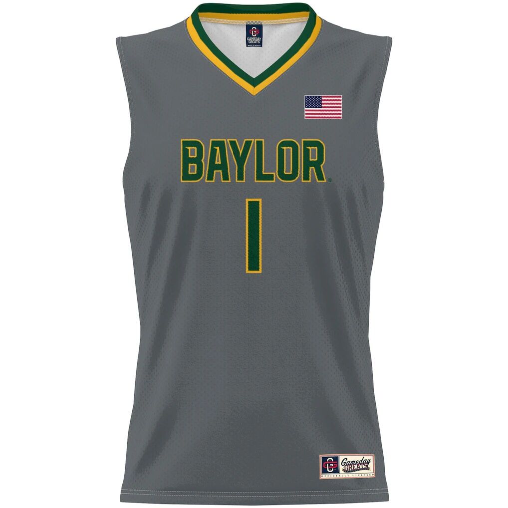 #1 Baylor Bears GameDay Greats Unisex Lightweight Basketball Jersey
