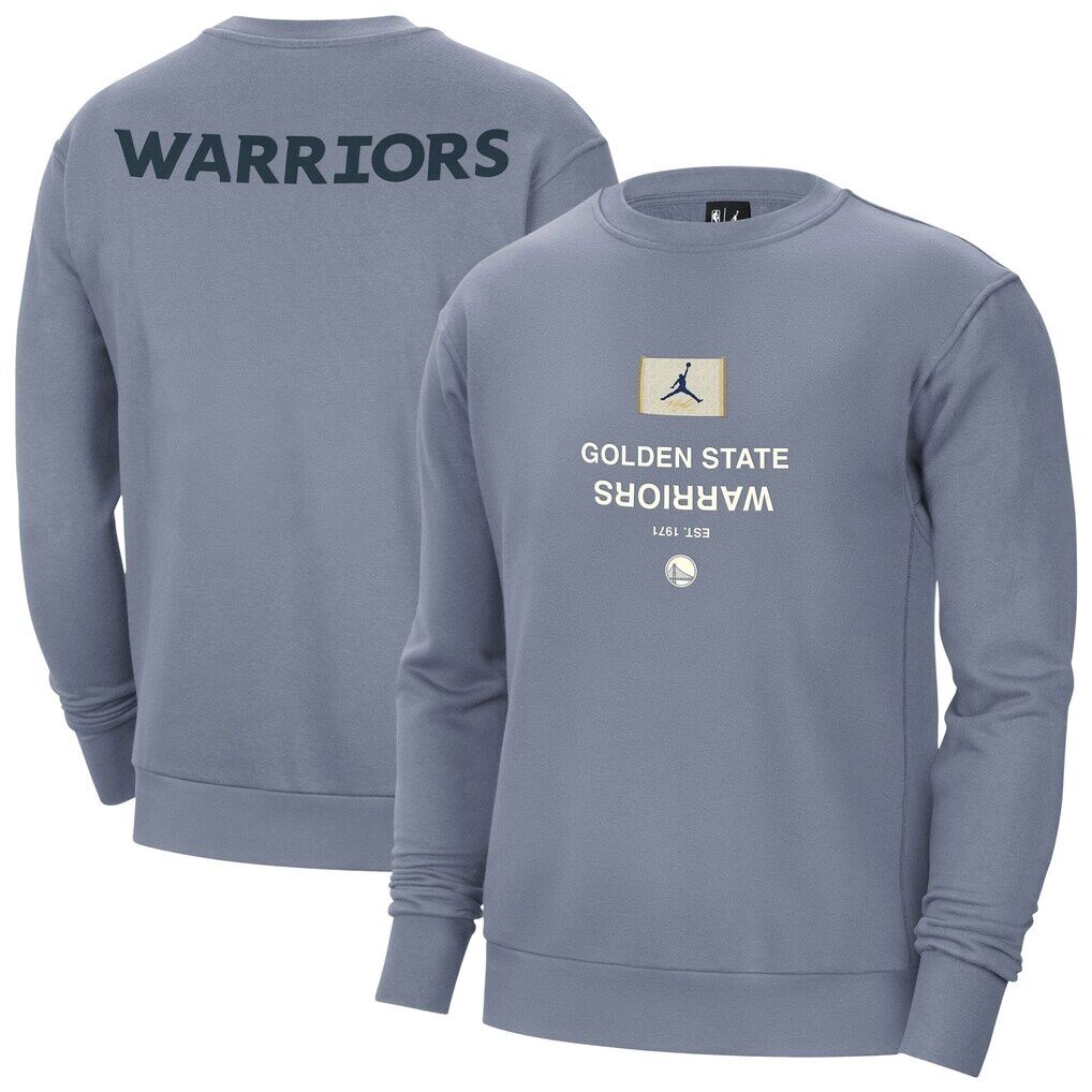 Golden State Warriors Jordan Brand Courtside Statement Edition Heavyweight Pullover Sweatshirt