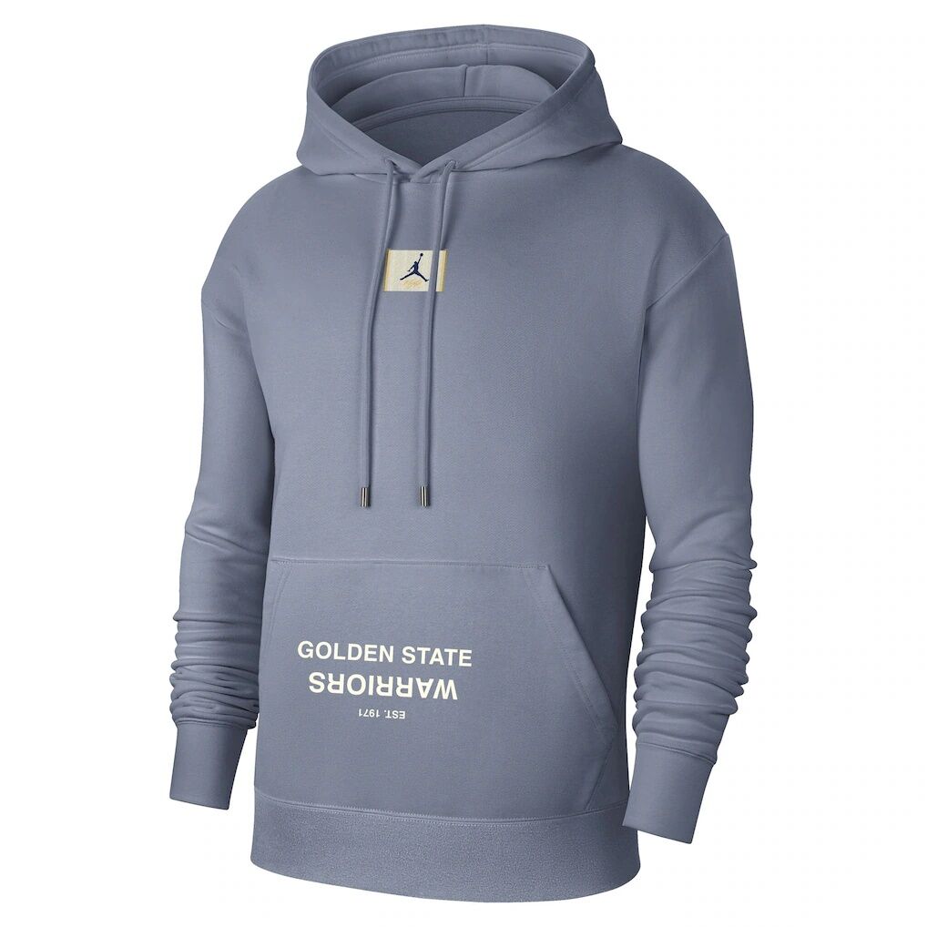 Golden State Warriors Jordan Brand Courtside Statement Edition Pullover Hoodie