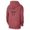 Chicago Bulls Jordan Brand Courtside Statement Edition Pullover Hoodie - Red - Detail View