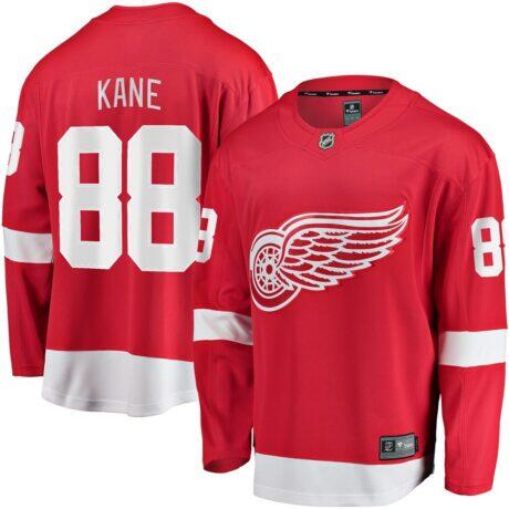 Patrick Kane Detroit Red Wings Fashion7 Home Breakaway Player Jersey - Red - Front View