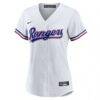Marcus Semien Texas Rangers Nike Women's Home Replica Player Jersey - White - Side View